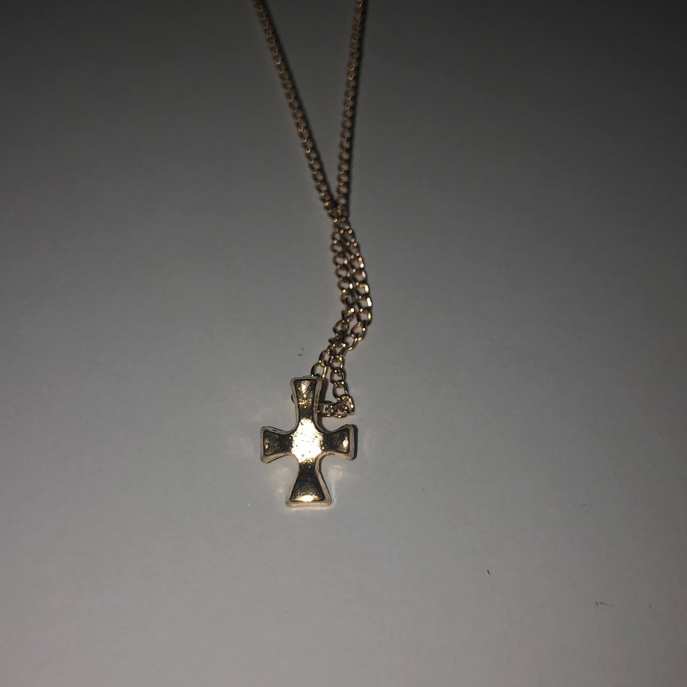 New cross necklace